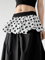 Polka Dot Ruffle Layered Wide - Leg Pants - CT6697 - COPPING THREADS - CT Select
