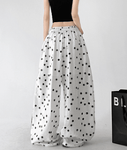 Polka Dot Side Stripe Wide Leg Pants - CT66177 - COPPING THREADS - CT Select