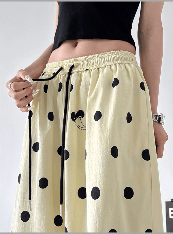 Polka Dot Wide - Leg Pants - CT6696 - COPPING THREADS - CT Select