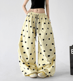 Polka Dot Wide - Leg Pants - CT6696 - COPPING THREADS - CT Select