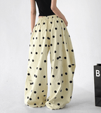 Polka Dot Wide - Leg Pants - CT6696 - COPPING THREADS - CT Select