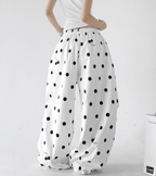 Polka Dot Wide - Leg Pants - CT6696 - COPPING THREADS - CT Select
