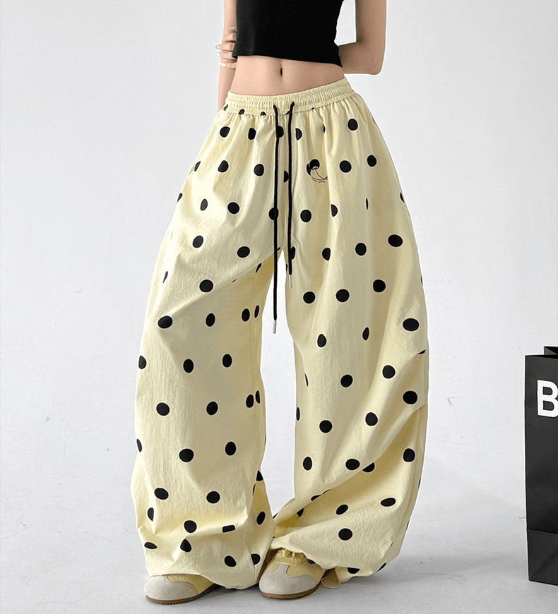 Polka Dot Wide - Leg Pants - CT6696 - COPPING THREADS - CT Select
