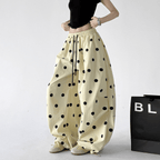 Polka Dot Wide - Leg Pants - CT6696 - COPPING THREADS - CT Select