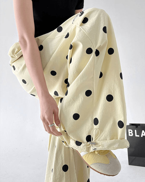 Polka Dot Wide - Leg Pants - CT6696 - COPPING THREADS - CT Select