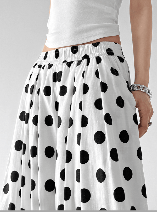 Polka Dot Wide - Leg Pants - CT6698 - COPPING THREADS - CT Select