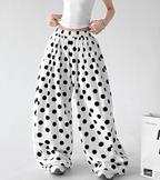 Polka Dot Wide - Leg Pants - CT6698 - COPPING THREADS - CT Select