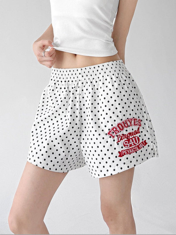 Polka Dot Wide-Leg Shorts - CT210 - COPPING THREADS - CT ORIGINALS