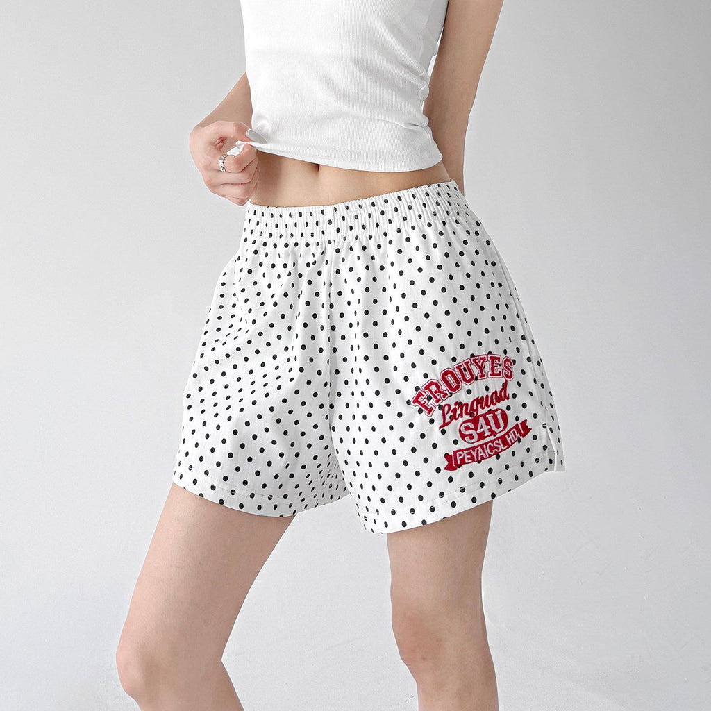 Polka Dot Wide-Leg Shorts - CT210 - COPPING THREADS - CT ORIGINALS