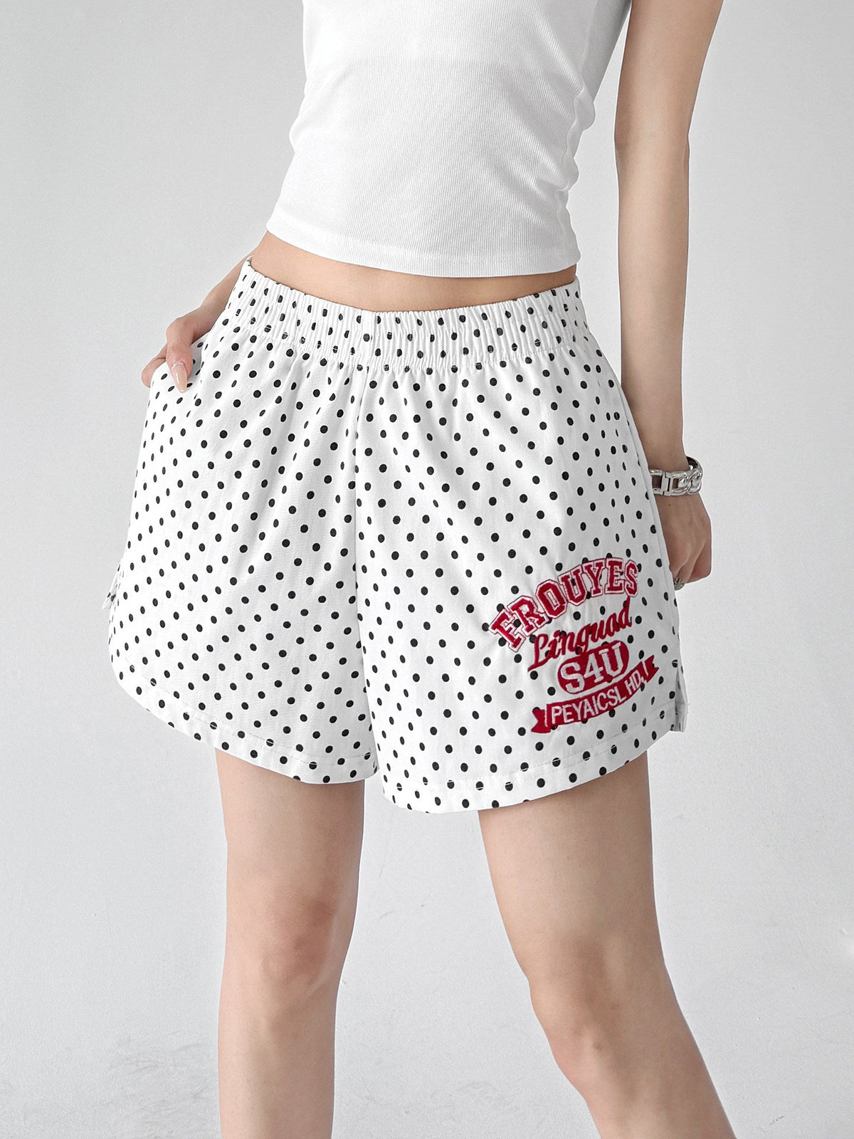 Polka Dot Wide-Leg Shorts - CT210 - COPPING THREADS - CT ORIGINALS Hauptbild