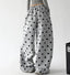 Polka-Dot Wide-Leg Sweatpants - COPPING THREADS - CT ORIGINALS