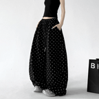 Polka Dot Wide - Leg Sweatpants - CT66101 - COPPING THREADS - CT Select