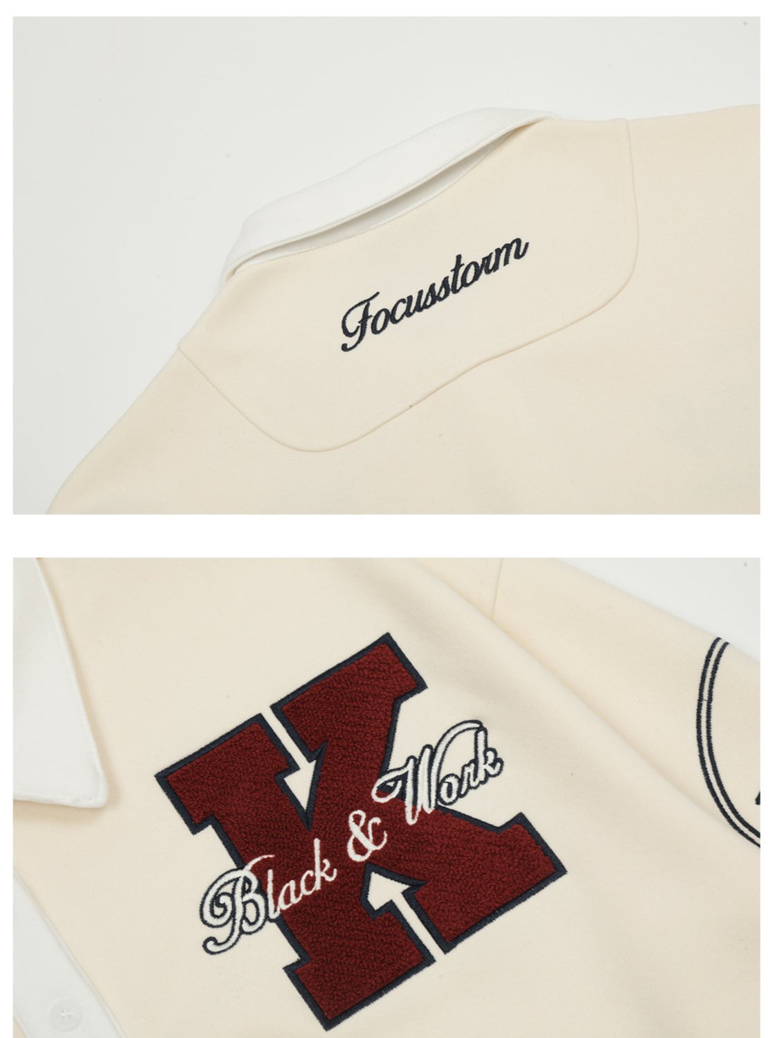 Polo Collar Sweatshirt - COPPING THREADS - CT Select