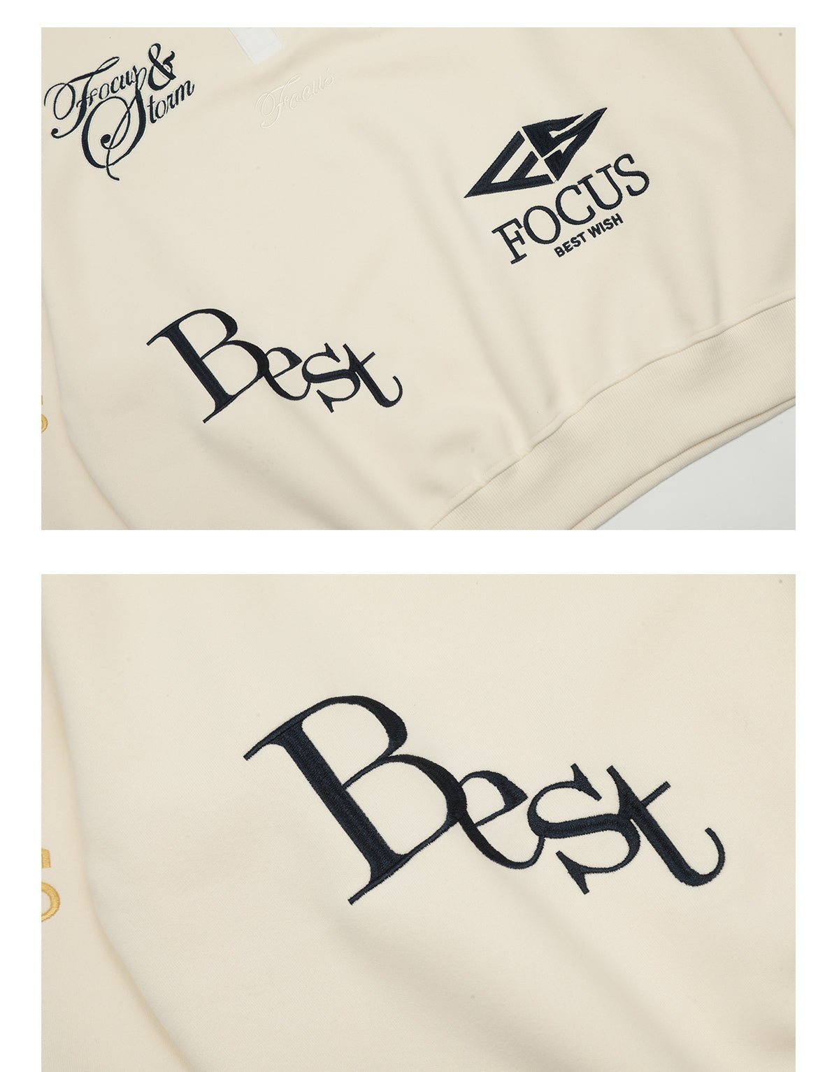 Polo Collar Sweatshirt - COPPING THREADS - CT Select