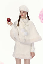 Pom - Pom Cape Coat - COPPING THREADS - AYF