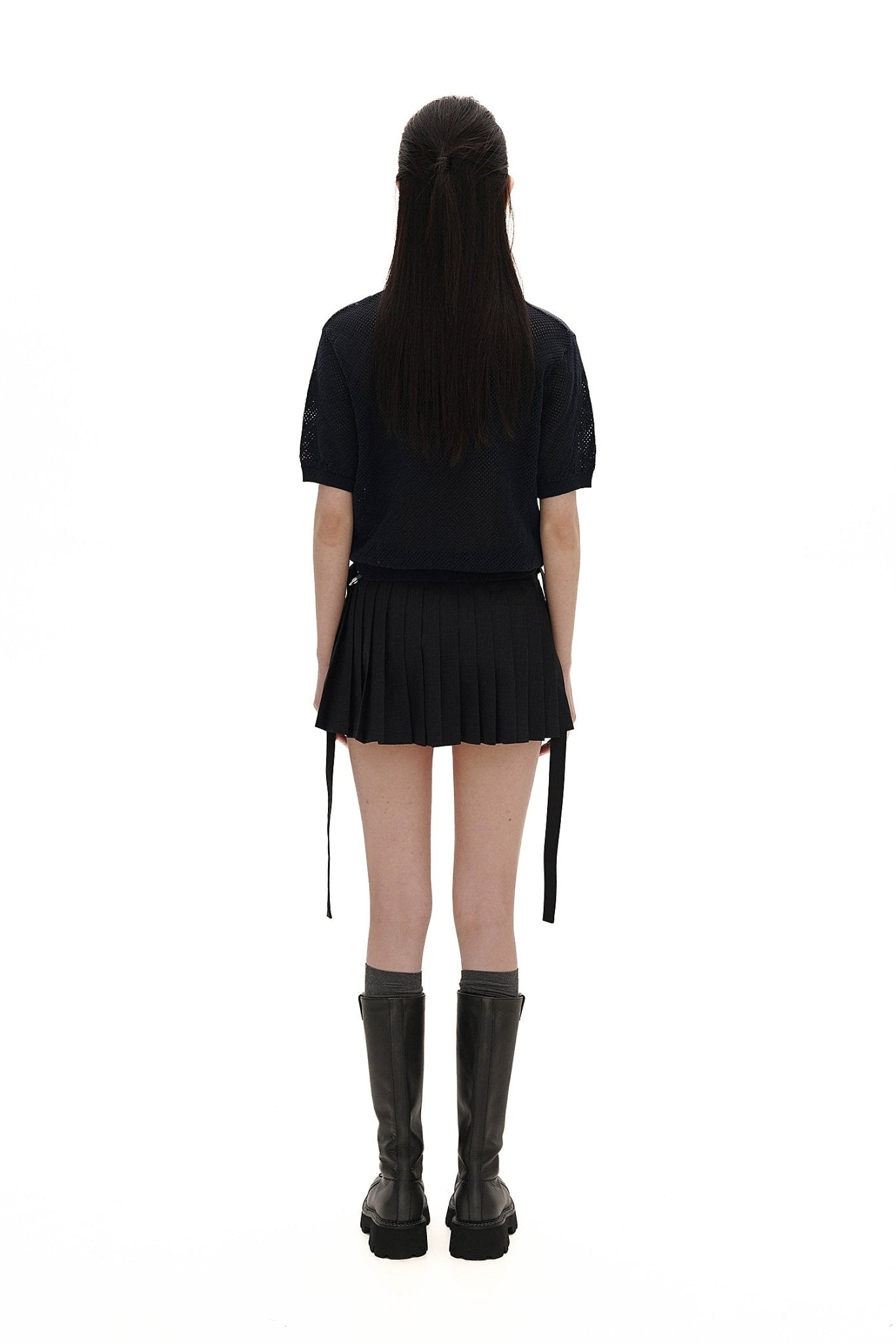 Preppy Diamond Pattern Knit Sweater - COPPING THREADS - MOROMORO