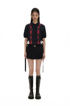 Preppy Diamond Pattern Knit Sweater - COPPING THREADS - MOROMORO