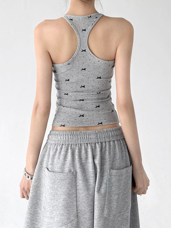 Printed Racerback Tank - CT6692 - COPPING THREADS - CT ORIGINALS