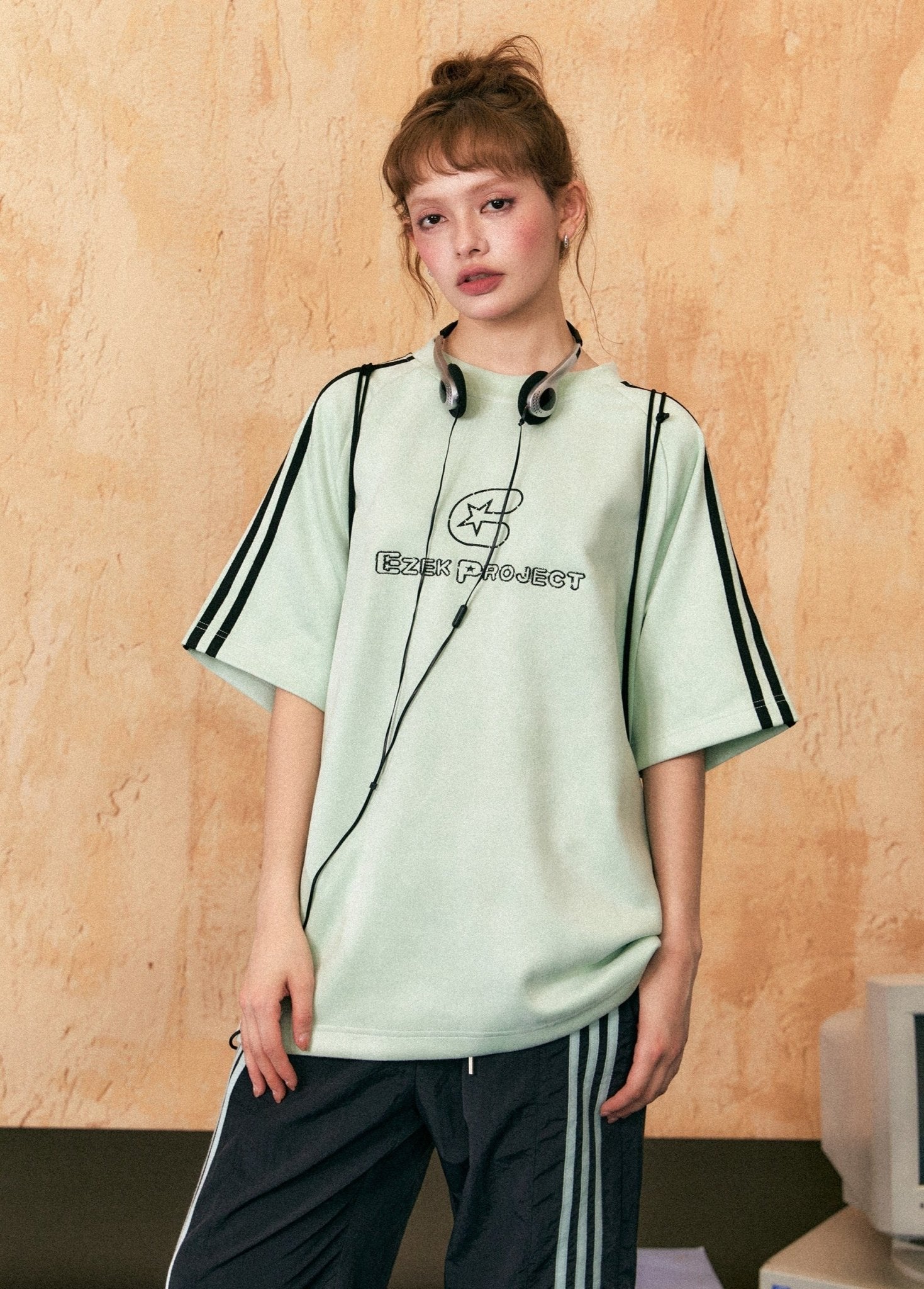 Project Vintage Striped Patchwork Tee - COPPING THREADS - CHICISLAND