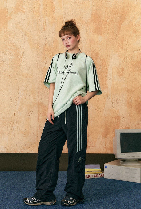 Project Vintage Striped Patchwork Tee - COPPING THREADS - CHICISLAND
