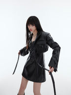 PU Waist - Tie Jacket - COPPING THREADS - CT Select