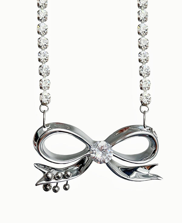 Punk Sweetheart Butterfly Gemstone Necklace - COPPING THREADS - TNYP