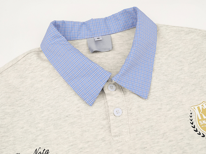 Puppy Embroidered Varsity Polo Tee - COPPING THREADS - CT Coquette