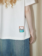 Puppy Pattern Tee - COPPING THREADS - GREENBELT