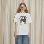 Puppy Pattern Tee - COPPING THREADS - GREENBELT