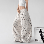 Puppy Print Balloon Wide - Leg Pants - CT66100 - COPPING THREADS - CT Select