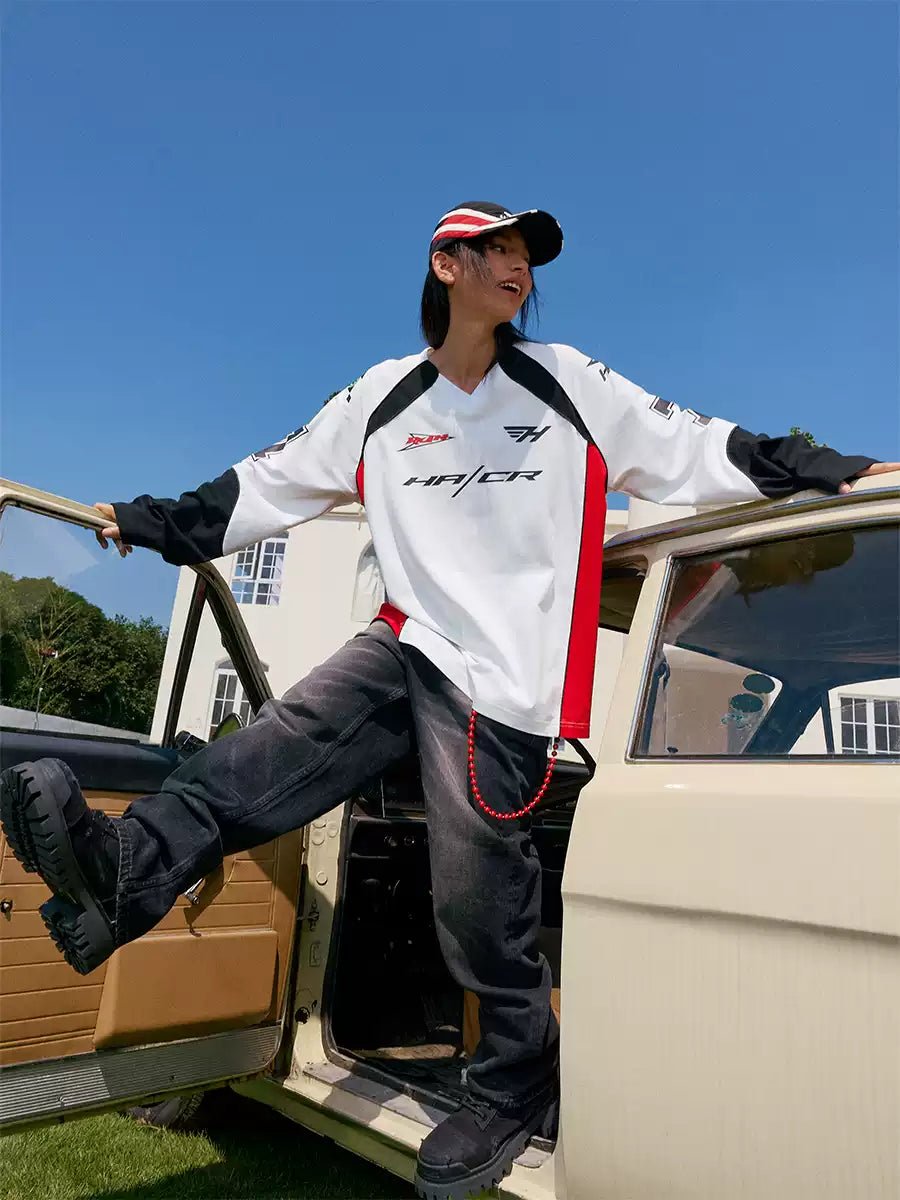 Quick - Dry Cooling Racing Training Jersey Tee - COPPING THREADS - Harsh and Cruel