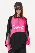 Quick - Dry Cycling Color Block Zip Training Tee - COPPING THREADS - Harsh and Cruel