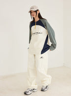 Quick - Dry Half - Zip Long Sleeve Training Tee - COPPING THREADS - Harsh and Cruel