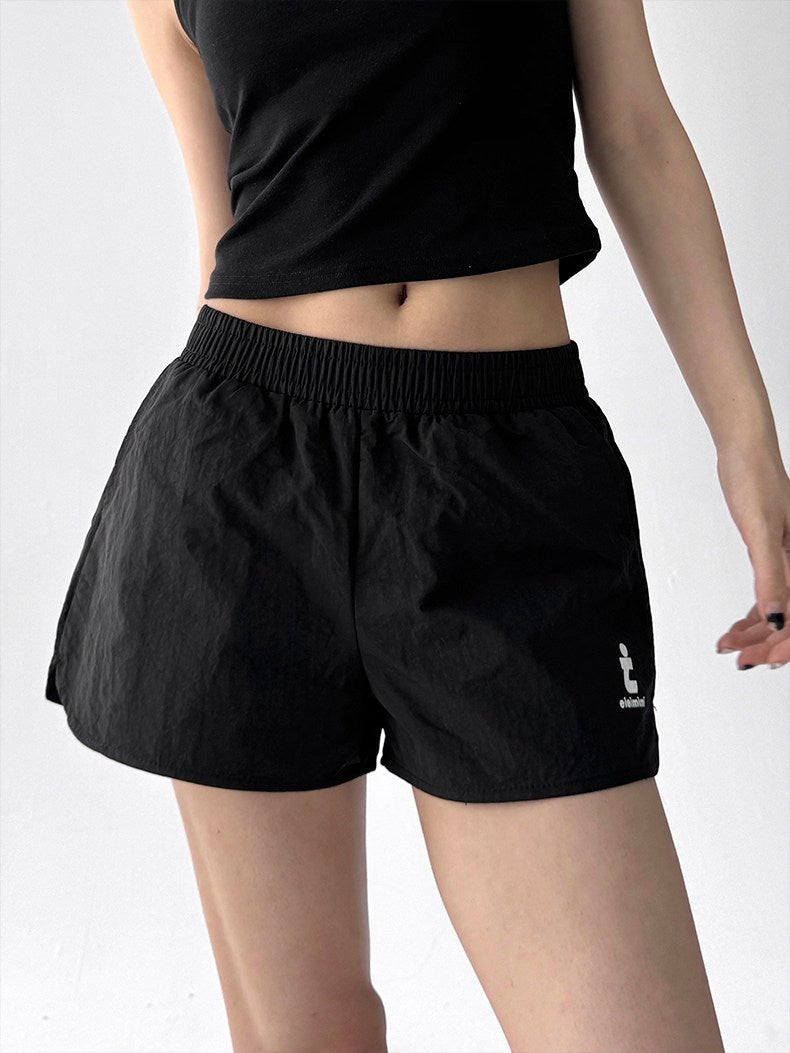Quick-Dry High-Waist Sport Shorts - CT04020 - COPPING THREADS - CT ORIGINALS
