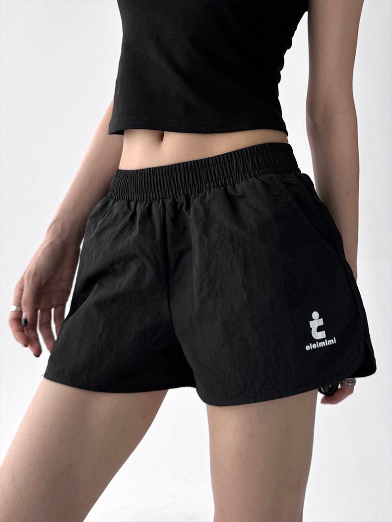Quick-Dry High-Waist Sport Shorts - CT04020 - COPPING THREADS - CT ORIGINALS