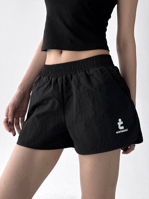 Quick-Dry High-Waist Sport Shorts - CT04020 - COPPING THREADS - CT ORIGINALS