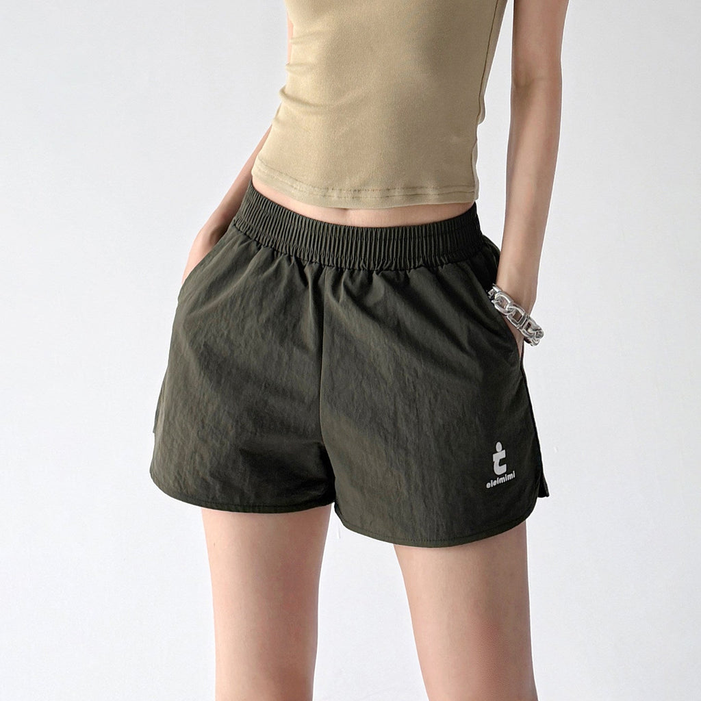 Quick-Dry High-Waist Sport Shorts - CT04020 - COPPING THREADS - CT ORIGINALS