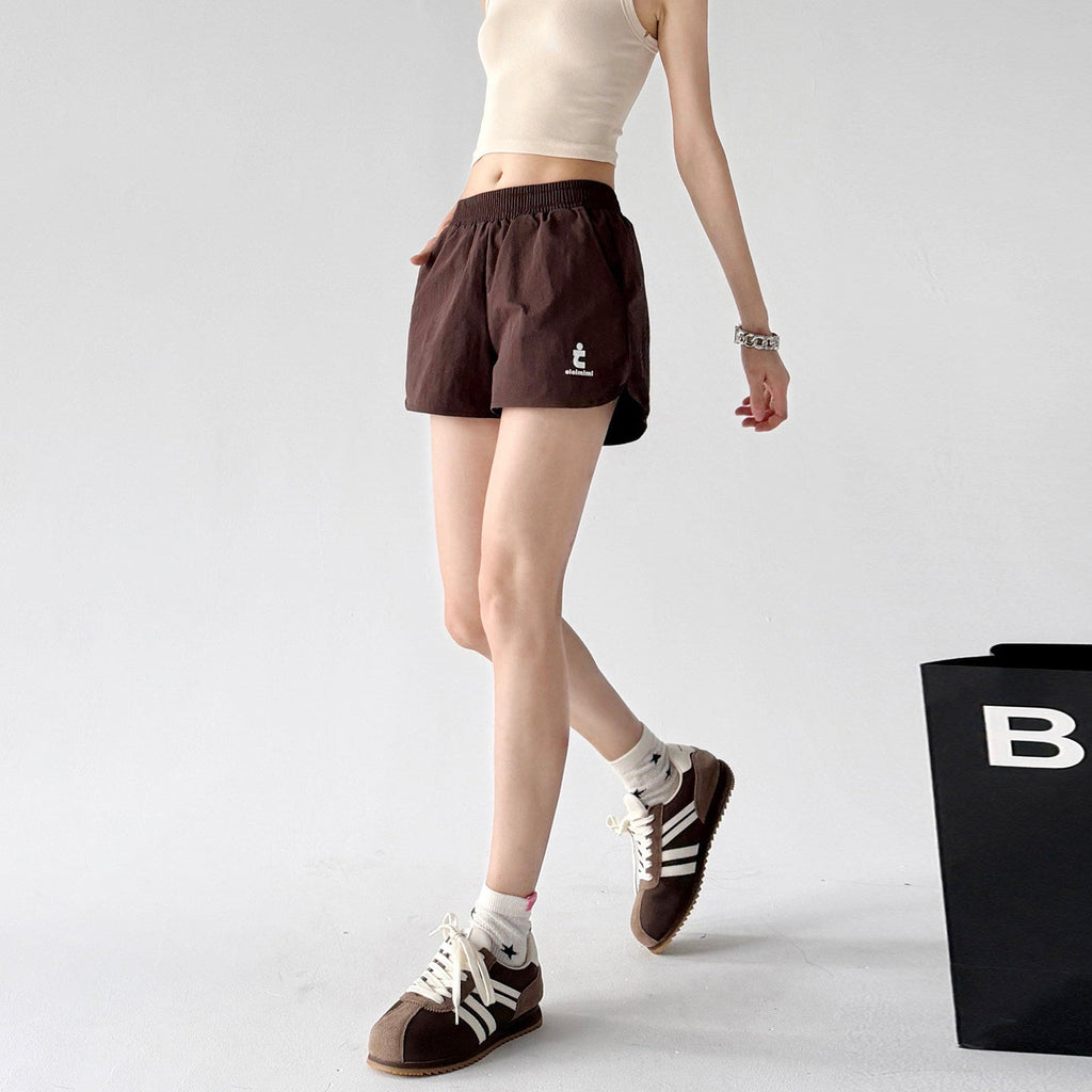 Quick-Dry High-Waist Sport Shorts - CT04020 - COPPING THREADS - CT ORIGINALS