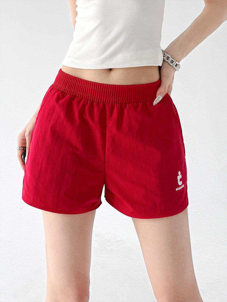 Quick-Dry High-Waist Sport Shorts - CT04020 - COPPING THREADS - CT ORIGINALS