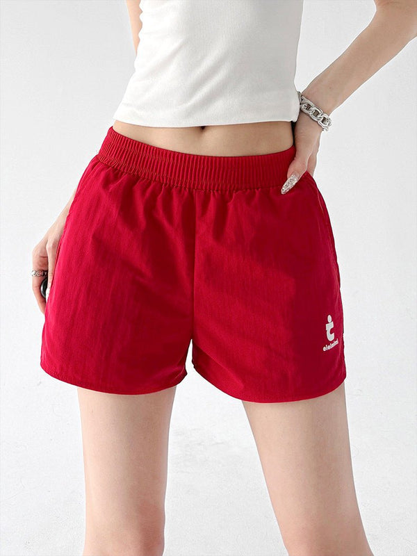 Quick-Dry High-Waist Sport Shorts - CT04020 - COPPING THREADS - CT ORIGINALS