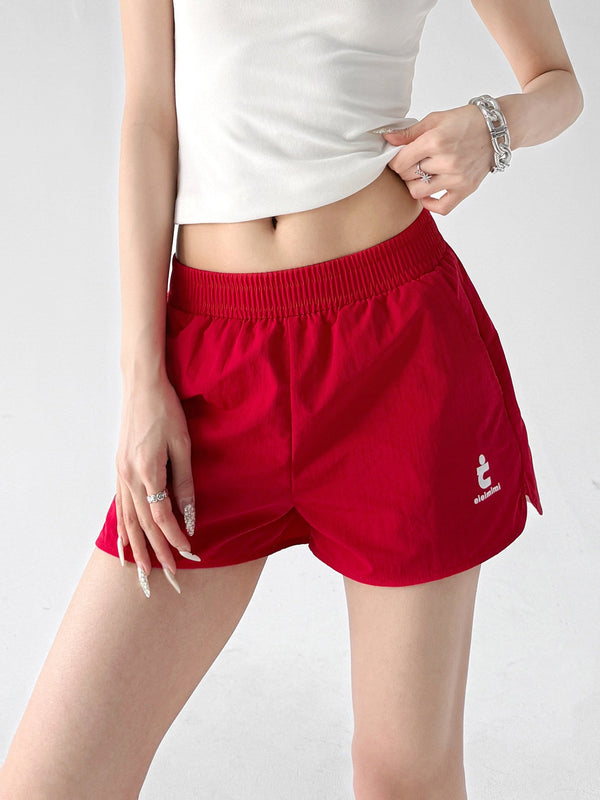 Quick-Dry High-Waist Sport Shorts - CT04020 - COPPING THREADS - CT ORIGINALS