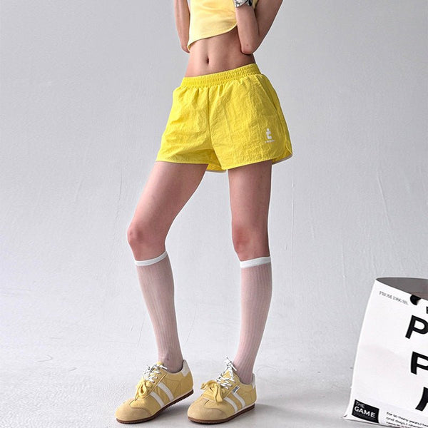 Quick-Dry High-Waist Sport Shorts - CT04020 - COPPING THREADS - CT ORIGINALS