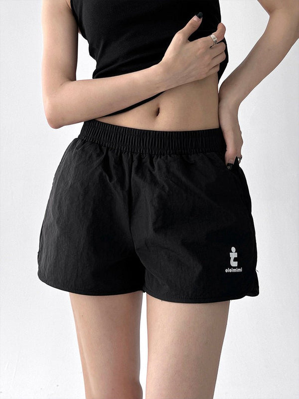 Quick-Dry High-Waist Sport Shorts - CT04020 - COPPING THREADS - CT ORIGINALS