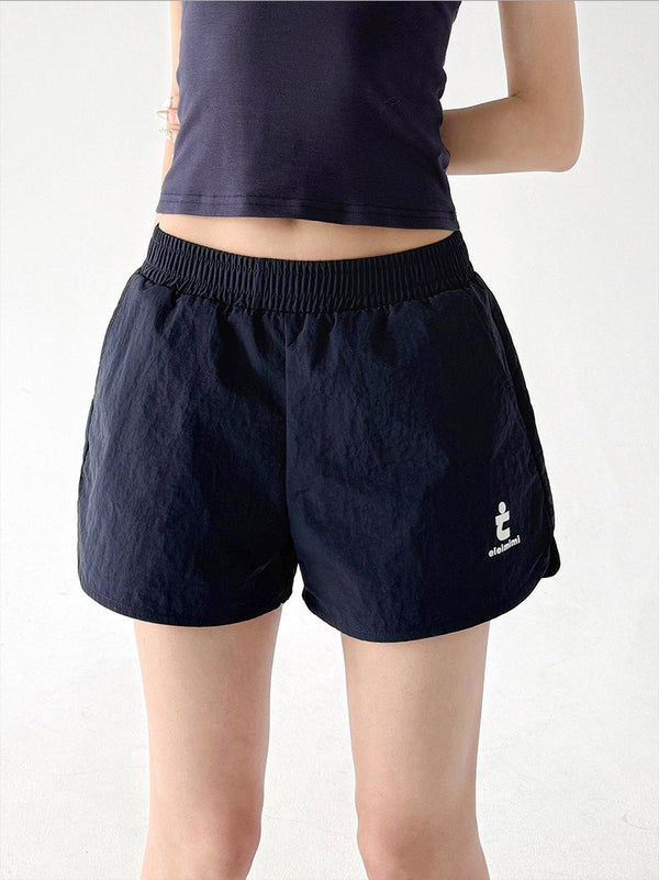 Quick-Dry High-Waist Sport Shorts - CT04020 - COPPING THREADS - CT ORIGINALS