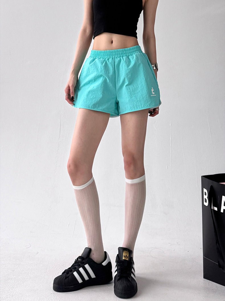 Quick-Dry High-Waist Sport Shorts - CT04020 - COPPING THREADS - CT ORIGINALS