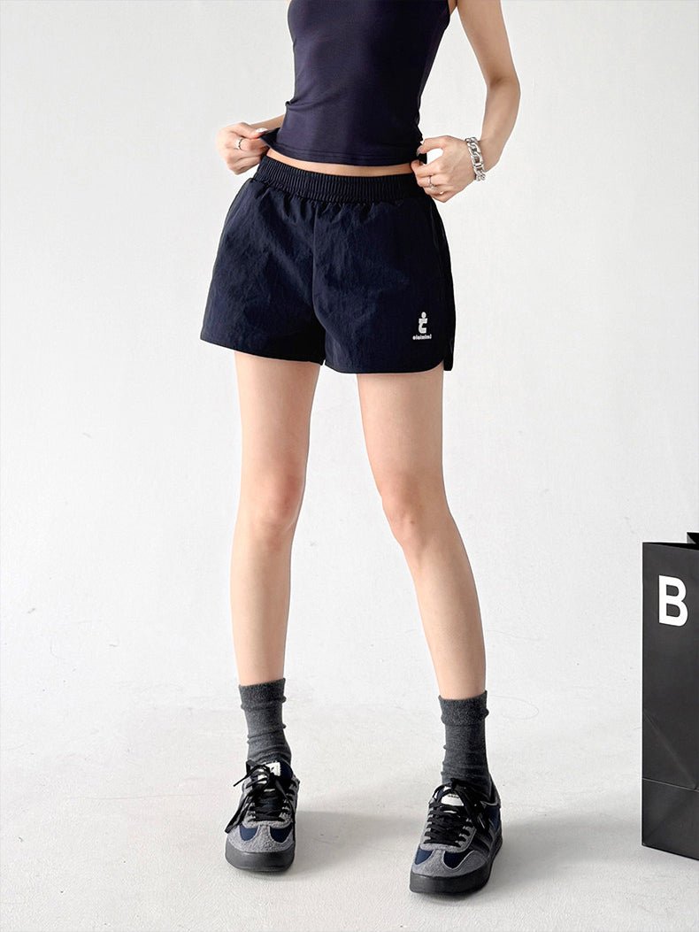 Quick-Dry High-Waist Sport Shorts - CT04020 - COPPING THREADS - CT ORIGINALS