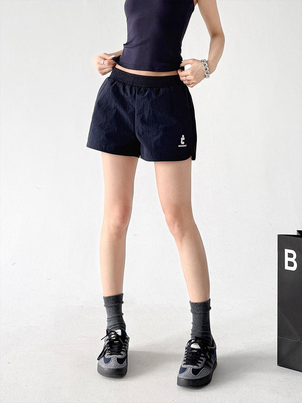 Quick-Dry High-Waist Sport Shorts - CT04020 - COPPING THREADS - CT ORIGINALS