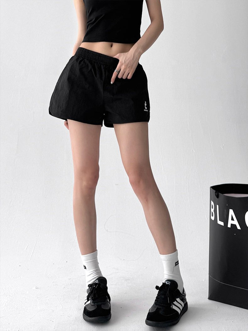 Quick-Dry High-Waist Sport Shorts - CT04020 - COPPING THREADS - CT ORIGINALS