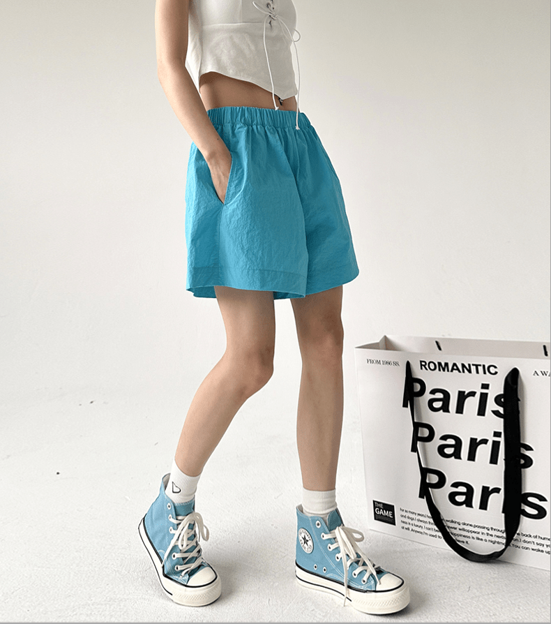 Quick - Dry Wide - Leg Casual Shorts - COPPING THREADS - CT Select