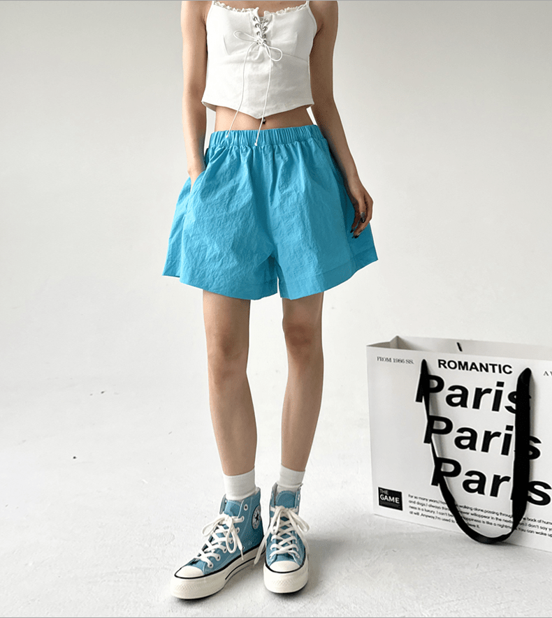 Quick - Dry Wide - Leg Casual Shorts - COPPING THREADS - CT Select